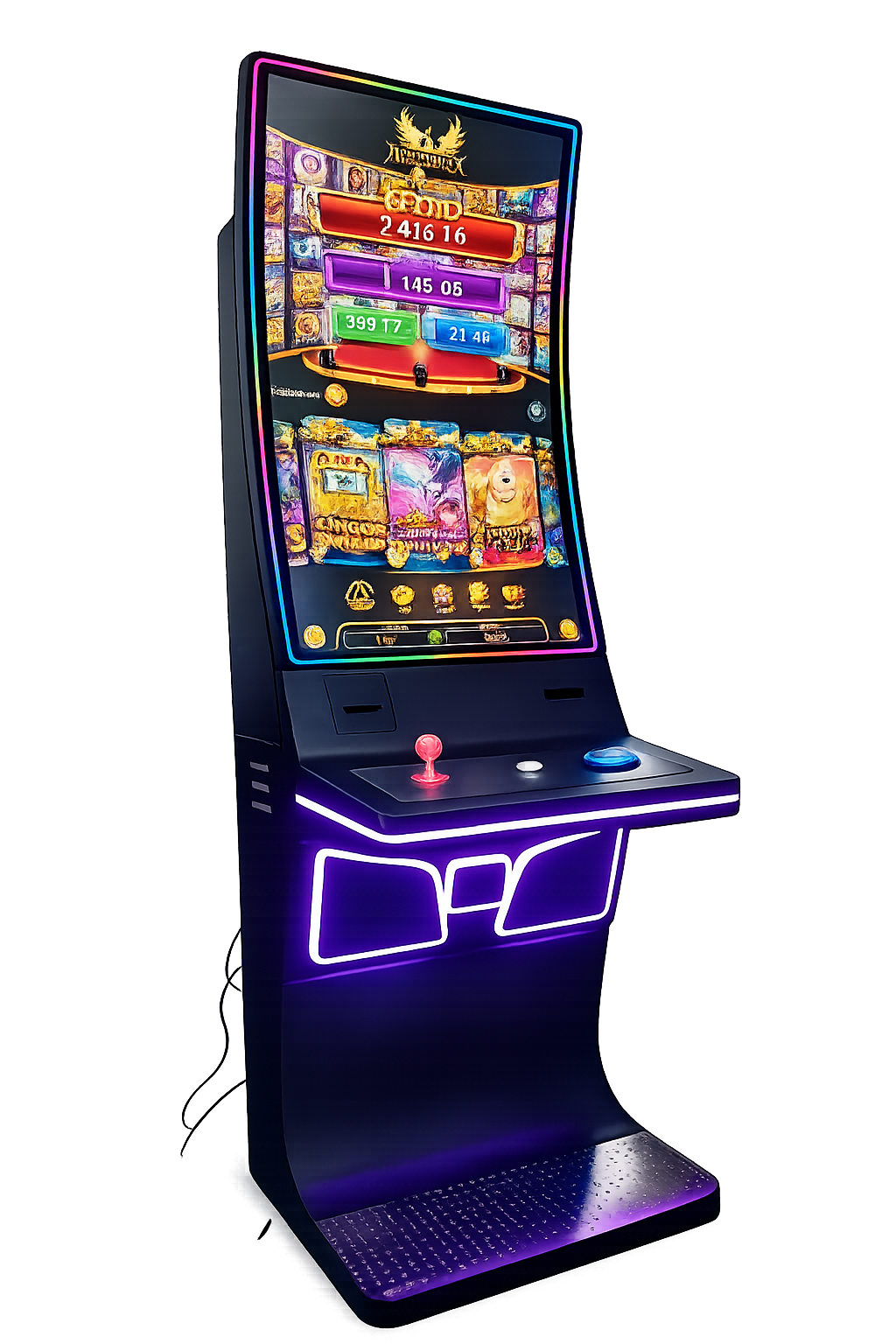 Fire Phoenix 43-Inch Preconfigured Cabinet with Joystick