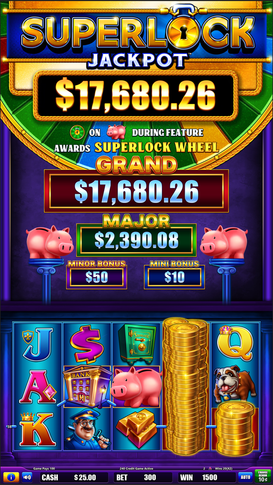 SUPERLOCK JACKPOT 4 in 1 4