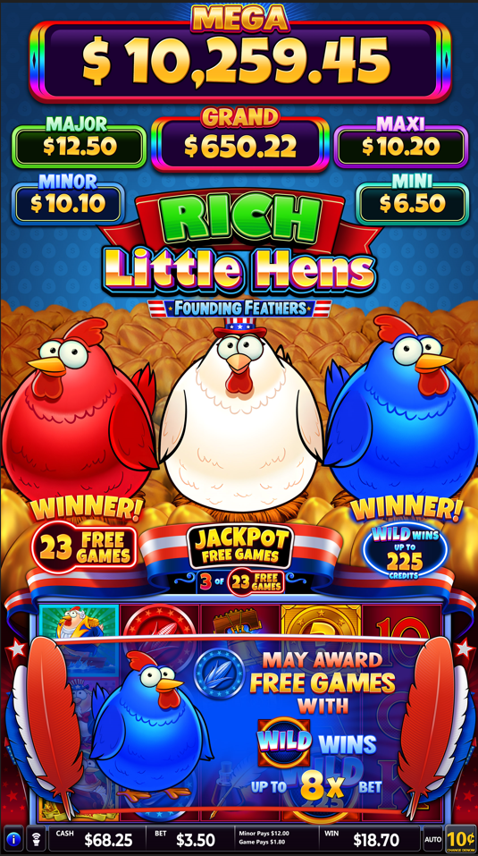 RICH LITTLE HENS — Single 3