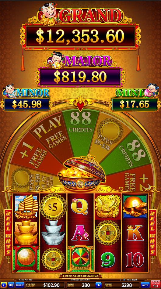 88 FORTUNES MONEY COINS 2